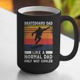 Skateboard Like A Normal Dad Vintage 80S 90S Retro Graphic Print Coffee Mug