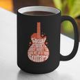 Social Introverts Hang Out With Guitars Musician Guitarist Graphic Print Coffee Mug