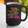 Social WorkerShirt Graduation Social Work Month Graphic Print Coffee Mug