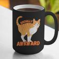 SOCIALLY AWKWARD FUNNY CAT ANTISOCIAL INTROVERT WEIRD Graphic Print Coffee Mug SOCIALLY AWKWARD FUNNY CAT ANTISOCIAL INTROVERT WEIRD Graphic Print Coffee Mug