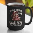Soggy Beaver Bbq Barbecue Grill Master Humor Dad Men Graphic Print Coffee Mug