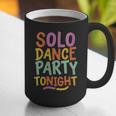 Solo Dance Party Tonight Singles Introvert Humor Graphic Print Coffee Mug Solo Dance Party Tonight Singles Introvert Humor Graphic Print Coffee Mug