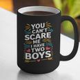 Son Dad Jokes You Can't Scare Me I Have Two Boys Men Graphic Print Coffee Mug