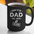 Soon To Be Dad Again Promoted To Dad Again 2026 Graphic Print Coffee Mug