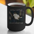 Sorry I Can’t Go I’m An Indoor Cat Introvert Meme Graphic Print Coffee Mug Sorry I Can’t Go I’m An Indoor Cat Introvert Meme Graphic Print Coffee Mug