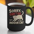 Sorry I Can't Go I'm An Indoor Cat Introvert Cat Owner Graphic Print Coffee Mug Sorry I Can't Go I'm An Indoor Cat Introvert Cat Owner Graphic Print Coffee Mug