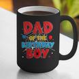 Spider Web Family Matching Dad Of The Birthday Boy Graphic Print Coffee Mug
