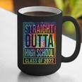 Straight Outta High School Class Of 2022 Graduation Graphic Print Coffee Mug