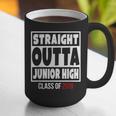 Straight Outta Junior High Class Of 2018 Graduation Shirt Graphic Print Coffee Mug