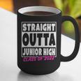 Straight Outta Junior High School Graduation Graphic Print Coffee Mug
