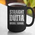 Straight Outta Middle School Class Of 2024 Graduation Graphic Print Coffee Mug