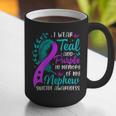Suicide Awareness I Wear Teal Purple In Memory Of My Nephew Graphic Print Coffee Mug
