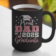 Super Proud Dad Of 2025 Graduate Senior Graduation Family Graphic Print Coffee Mug