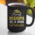 Super Proud Grandpa Of 2025 Graduate Graduation Family Graphic Print Coffee Mug