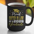 Super Proud Sister In Law Of 2025 Graduate Graduation Family Graphic Print Coffee Mug