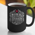 Superhero Nurse RN Graduation Thanks Shirt Graphic Print Coffee Mug