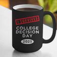 I Survived College Decision Day Graduation Class Of 25 Graphic Print Coffee Mug