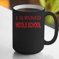 I Survived Middle School Graduation Shirt T-Shirt Graphic Print Coffee Mug