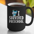 I Survived PreSchool Graduation Kids Owl Grad Shirt Graphic Print Coffee Mug