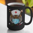 Tiger Nurse RN ER Nursing School Graduation Graphic Print Coffee Mug