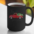 Tis The Season Holiday Nostalgia Red Truck Graphic Print Coffee Mug