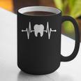 Tooth Heartbeat Dentist Graduation Party Dental Heartbeat Graphic Print Coffee Mug