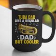 Tuba Player Men Dad Grandpa Marching Band Brass Tubist Graphic Print Coffee Mug