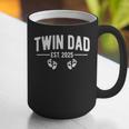 Twin Dad Est 2025 Father Of Twins New Daddy Father's Day Graphic Print Coffee Mug