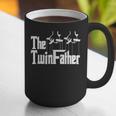 The TwinFather Father Of Twins Dad Fathers Day Graphic Print Coffee Mug