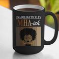 Unapologetically MHA-Ish Student Graduation Afro Graphic Print Coffee Mug