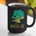 Vegetable Word Game Dad Joke Brocco-Lee Broccoli Graphic Print Coffee Mug
