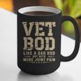 Vet BOD Like A Dad Bob Military Veteran Humor Graphic Print Coffee Mug Vet BOD Like A Dad Bob Military Veteran Humor Graphic Print Coffee Mug