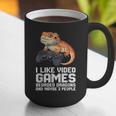 I Like Video Games Bearded Dragon Gamer Introvert Mood Graphic Print Coffee Mug I Like Video Games Bearded Dragon Gamer Introvert Mood Graphic Print Coffee Mug