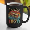 Vintage 1970 Retro Cassette Tape 70s Born Nostalgia Birthday Graphic Print Coffee Mug