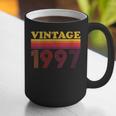 Vintage 1997 Retro Style 90's Born Nostalgia Vibes Birthday Graphic Print Coffee Mug