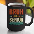 Vintage Bruh I'm A Senior Class Of 2025 Graduation Women Men Graphic Print Coffee Mug