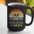 Vintage Chihuahua Dad Dog Lovers Father's Day Tee Graphic Print Coffee Mug