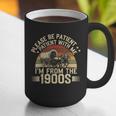 Vintage Please Be Patient With Me I'm From The 1900s Wagon Graphic Print Coffee Mug