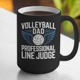 Volleyball Dad Professional Line Judge Volleyball Father Graphic Print Coffee Mug