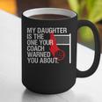 Volleyball Mom Dad Parent Shirt Daughter Player Graphic Print Coffee Mug
