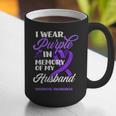 I Wear Purple In Memory Of My Husband Overdose Awareness Graphic Print Coffee Mug I Wear Purple In Memory Of My Husband Overdose Awareness Graphic Print Coffee Mug