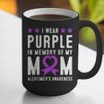 I Wear Purple In Memory Of My Mom Alzheimer's Awareness Day Graphic Print Coffee Mug I Wear Purple In Memory Of My Mom Alzheimer's Awareness Day Graphic Print Coffee Mug