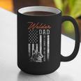 Welder Dad Like A Normal Dad Only Cooler USA Flag Welding Graphic Print Coffee Mug Welder Dad Like A Normal Dad Only Cooler USA Flag Welding Graphic Print Coffee Mug