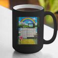 Women's Frutiger Aero Aesthetic Rainbow Glitch Art Graphic Print Coffee Mug Women's Frutiger Aero Aesthetic Rainbow Glitch Art Graphic Print Coffee Mug