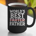 World's Best Father Farter Dad Daddy Papa Joke Graphic Print Coffee Mug