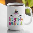 1st Grade Nailed ItShirt Unicorn Graduation Class Of 2018 Graphic Print Coffee Mug