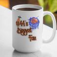 44 Biggest Fan Of Basketball Player Number 44 Dad Mom Graphic Print Coffee Mug
