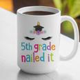 5th Grade Nailed ItShirt Unicorn Graduation Class Of 2018 Graphic Print Coffee Mug