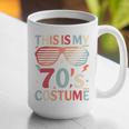 This Is My 70s Costume Vintage Style Nostalgia 1970s Retro Graphic Print Coffee Mug