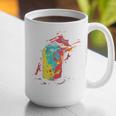 80s Nostalgia Soda Can Graphic Print Coffee Mug